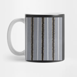 Greys and metallics striped elegance Mug